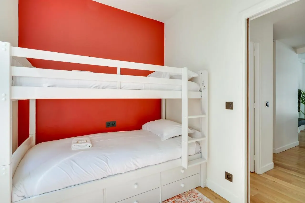 Beautiful Apartment For 8 People Paris Frankrike